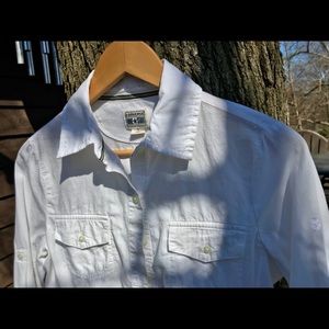 Converse White button down shirt - Size S